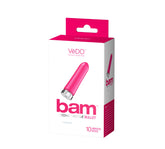 VeDO Bam Rechargeable Bullet Vibrator With 10 Vibration Modes BULLETS